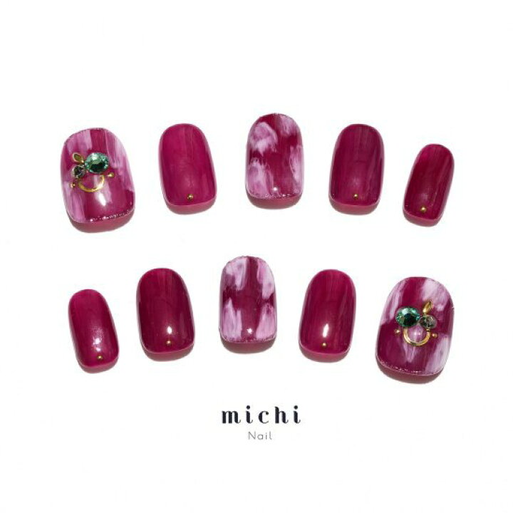 楽天市場 赤紫のぬりかけアートネイル Michinail ネイルチップ ミチネイル ネイル つけ爪 ハンドメイドネイル ショートネイル ニュアンスネイル ブライダルネイル 成人式ネイル オリジナルtシャツのup T