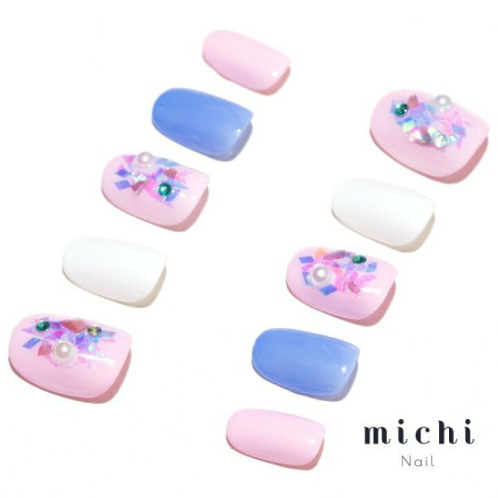 楽天市場 ブルーピンクのゆめかわホロネイル Michinail ネイルチップ ミチネイル ネイル つけ爪 ハンドメイドネイル ショートネイル ニュアンス ネイル ブライダルネイル 成人式ネイル オリジナルtシャツのup T