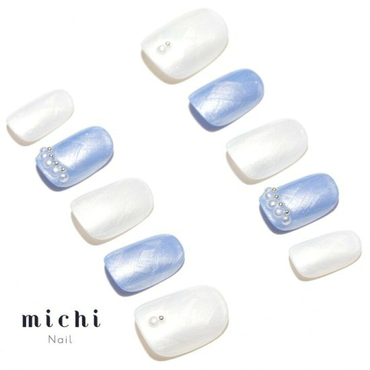 楽天市場 編み込み風もようのブルーホワイトネイル Michinail ネイルチップ ミチネイル ネイル つけ爪 ハンドメイドネイル ショートネイル ニュアンスネイル ブライダルネイル 成人式ネイル オリジナルtシャツのup T