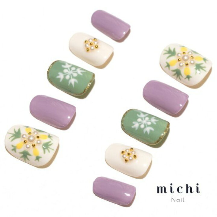 楽天市場 最大250円offクーポン配布中 ハワイアンキルト柄ネイル Michinail ネイルチップ ミチネイル ネイル つけ爪 ハンドメイドネイル ショートネイル ニュアンスネイル ブライダルネイル 成人式ネイル オリジナルtシャツのup T