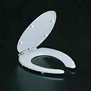 INAX LIXIL・リクシル トイレ 普通便座 フタ付前割便座(大型)(便座当り止め無) 【CF-5AE】