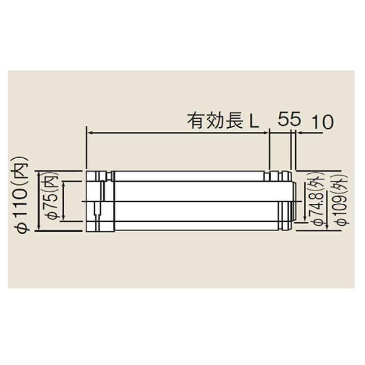 楽天市場】リンナイ φ110×φ75給排気部材 FF 2重管用【FFWP-300】直管(21-5401)【FFWP300】 給湯器 : 住宅設備のプロショップDOOON!! 楽天市場】リンナイ φ110×φ75給排気部材 FF 2重管用【FFWP-300】直管(21-5401)【FFWP300】 給湯器 : 住宅設備のプロショップDOOON!!