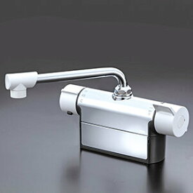 KVK 【MTB200DWP1】デッキ形サーモスタット式混合栓（取付ピッチ100mm） 寒冷地用 浴室用水栓