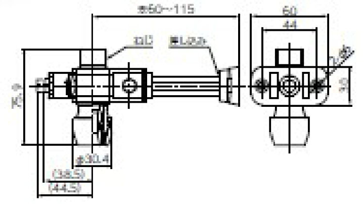 楽天市場】ブリヂストン プッシュマスター 【NFC13J4ST】 流量調整機能 