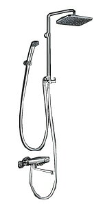 シャワー オーバーヘッドの通販 価格比較 価格 Com