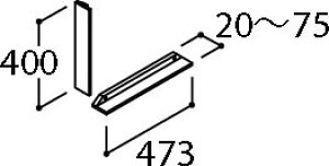 INAXELIXIL@sA@tB[yLCWF-8U@/@Wz@Ԍ͈́@20`75mm@Abp[Lrlbgp@ʉϑ@y[J[̂݁EsENP㕥sz