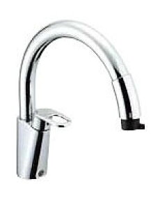 INAX LIXIL・リクシル キッチン用水栓金具 ワンホールタイプ 吐水口引出式(ハンドシャワー付) グースネック(エコハンドル) 【SF-HM451SYXU】