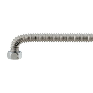 カクダイ 水道用フレキパイプ(L型)【798-43X400】