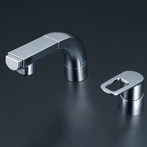 KVK 【FSL120DET】 シングルレバー式洗髪シャワー(eレバー) 洗面用水栓 > 台付洗髪シングルレバー【NP後払いOK】