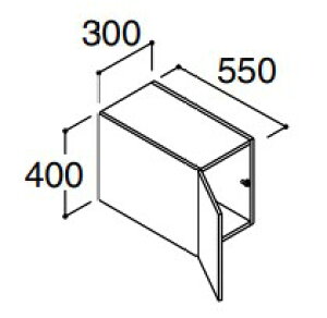 INAX LIXILENV yRAU-306C ~hO[hz Abp[Lrlbg Ԍ 300mm ~hO[h ʉώ  NBs560^Cv
