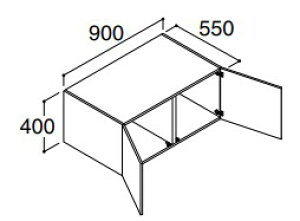 INAX LIXILENV yRAU-906C ~hO[hz Abp[Lrlbg Ԍ 900mm ~hO[h ʉώ  NBs560^Cv