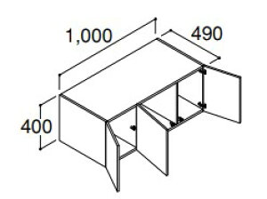 INAX LIXILENV yRBU-1005C ~hO[hz Abp[Lrlbg Ԍ1000mm ~hO[h ʉώ  NBs560^Cv