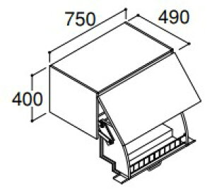 INAX LIXILENV yRBU-755W nCO[hz Abp[Lrlbg Ԍ750mm _E@\t nCO[h ʉώ  NBs560^Cv