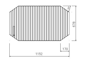 積水ホームテクノ SEKISUI【hpj198】特巻蓋 SP-1200TN HPJ198