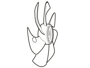 パナソニック Panasonic 扇風機 羽根 FFE2340274