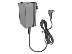 �p�i�\�j�b�N Panasonic �R�[�h���X�X�e�B�b�N�|���@ �p���[�R�[�h���X �[�d�A�_�v�^�[ AVA61V-00
