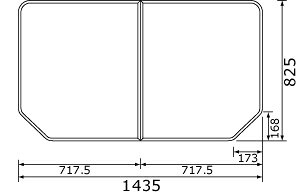 pi\jbN Panasonic Ct^(1435~×Z825~Fg݃t^Fό`F2F؂茇Ȃ)yRL91068STCz[[2`4T] p[cVbv
