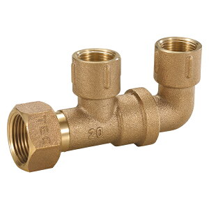 タブチ TBC TABUCHI 【60026002-25】 PS継手 2口回転メネジ パイプシャフト内部材PS継手 2口回転メネジ 品番:20 PS2RV-L