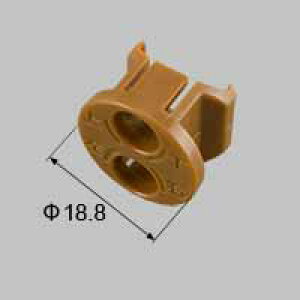 LIXIL リクシル トステム 引戸用戸車キャップ【商品コード:MDQK740 内容物:本体×1 キャラメルモカ 】