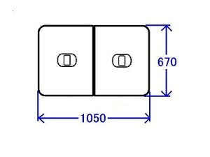 TOTO@iECi@Cӂ@yʔctgݍ킹ӂӂ(OF1050×670mm) yPCF1120R-NW1zyPCF1120RNW1z