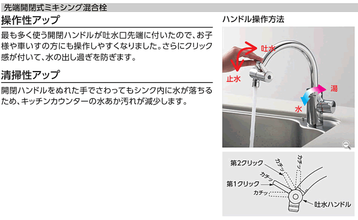 TOTO 台付ミキシング混合水栓-TKF51PN yumac.com