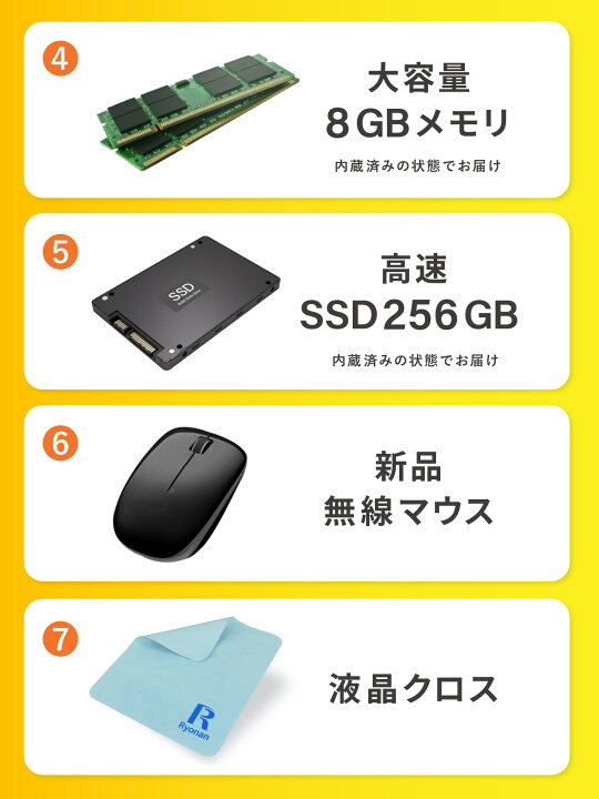 楽天市場】本日超得｜中古ノートパソコン Windows11 Office付 