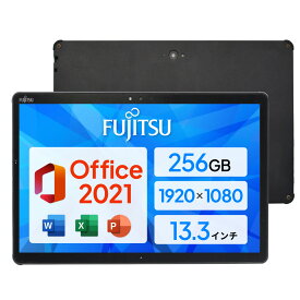 Microsoft Office 2021 H&B 付き｜中古 タブレット 本体 Windows11 10.3インチ｜WEBカメラ / スピーカー内蔵 / フルHD｜Core i5 第8世代 メモリ 4GB ストレージ 256GB｜ARROWS Tab Q739｜Full HD 1920×1080 Bluetooth 無線 Wi-Fi Type-C HDMI