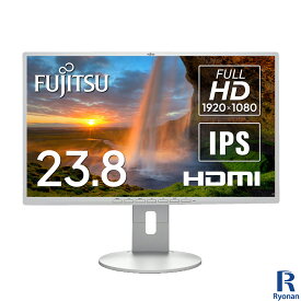 液晶モニター 中古 パソコン モニター｜富士通 VL-B24-8T 23.8インチ｜高解像度 FHD 1920*1080 IPSパネル 高速応答 スピーカー内蔵 画面回転機能搭載｜Displayport｜スイーベル 高速応答｜即日発送｜送料無料｜