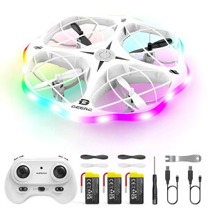 �y���Ҍ���10%�|�C���g�o�b�N�z �h���[�� �q������ 100g���� LED���C�g �~�j�h���[�� Deerc ���^�h���[�� ���^ �g�C�h���[�� �Ƌ��s�v ���� ���� ������Q������@�\ �w�b�h���X���[�h 2.4GHz ���S