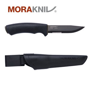 モーラナイフ ブッシュクラフト ブラックブレード SRT ステンレス Morakniv 正規品 | キャンプナイフ アウトドアナイフ フェザースティック キャンプ アウトドア