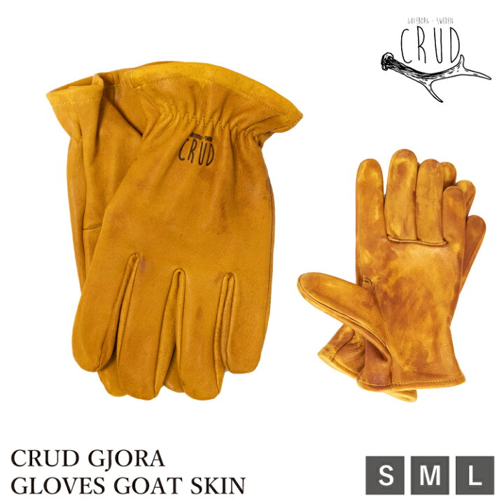 楽天市場】クルード ヨーラ グローブ ゴートスキン CRUD アウトドア  