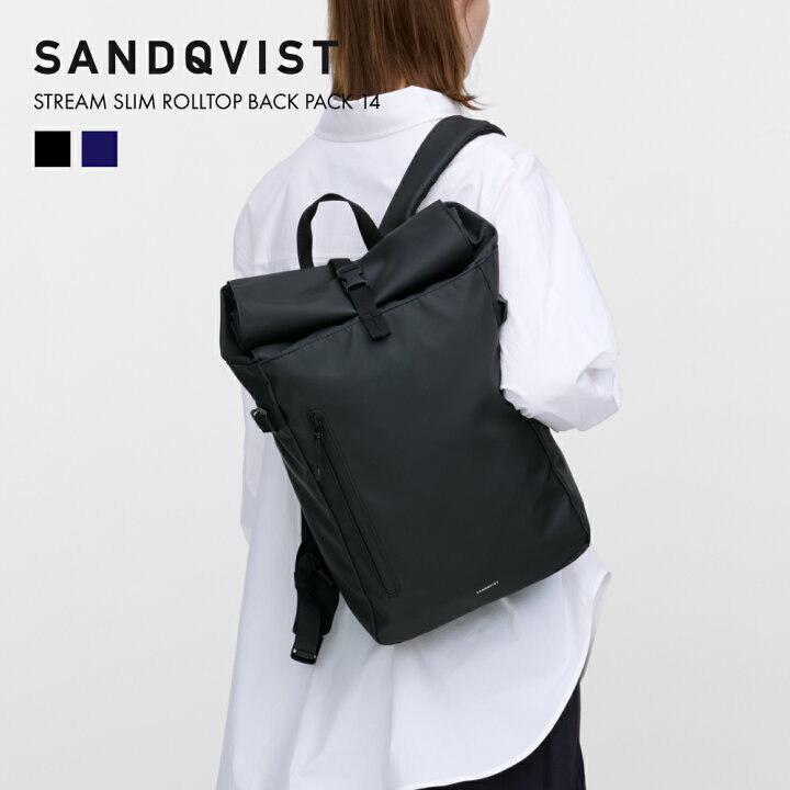 楽天市場】サンクヴィスト STREAM SLIM ROLLTOP BACKPACK 14 SANDQVIST 