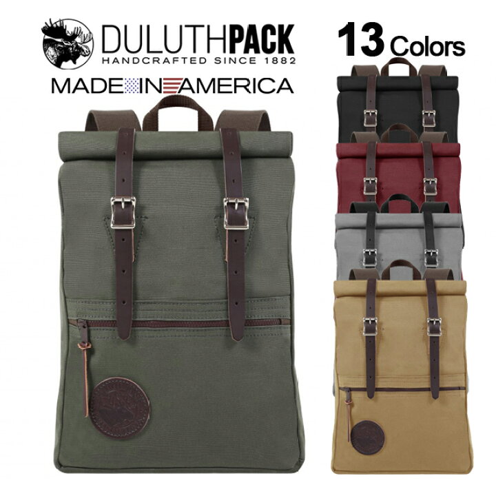 楽天市場】ダルースパック ロールトップスカウト (旧) Duluth Pack 