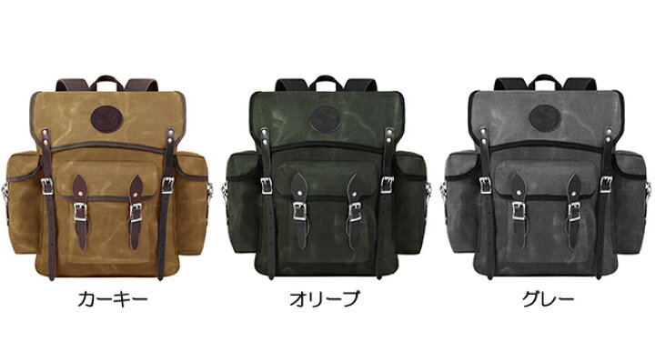 楽天市場】Duluth Pack Wanderer WAXダルースパック ワンダラー 