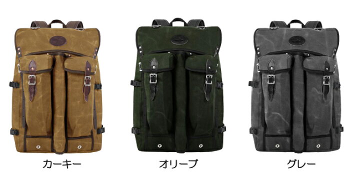楽天市場】Duluth Pack Bushcrafter WAXダルースパック ブッシュ 