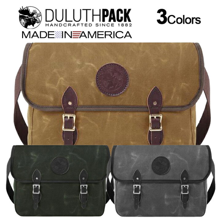 楽天市場】Duluth Pack Standard Book Bag WAXダルースパック 