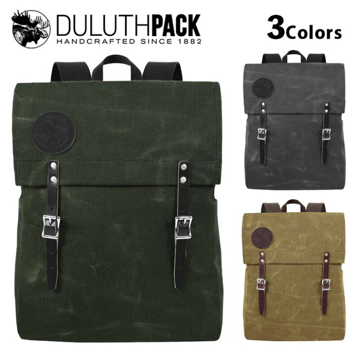 楽天市場】Duluth Pack Scoutmaster Pack Laptop WAXダルースパック 