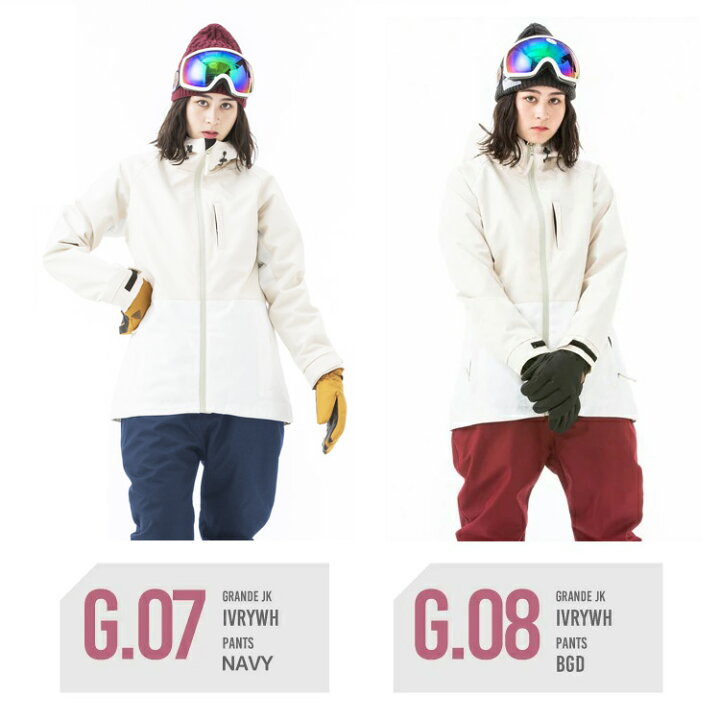 楽天市場 スノーボードウェア スキーウェア レディース 上下 新作 Secret Garden Grande グランデ 送料無料 スキー 対応 人気 スノボウェア 上下セット スノーボード ウエア ストレッチ ウェアー Upland Store