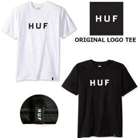 【USA直輸入】HUF(ハフ) Tシャツ メンズ ORIGINAL LOGO TEE オリジナル ロゴT 半袖 USAモデル スケートボード ストリート キース・ハフナゲル/TSBSC1111