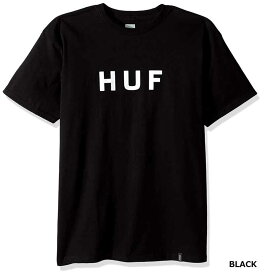 【USA直輸入】HUF(ハフ) Tシャツ メンズ ORIGINAL LOGO TEE オリジナル ロゴT 半袖 USAモデル スケートボード ストリート キース・ハフナゲル/TSBSC1111