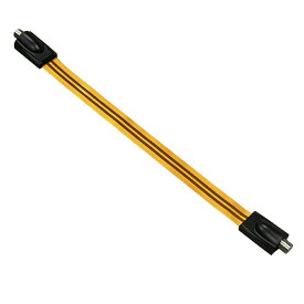 すき間 フラット アンテナケーブル 薄さ 約0.3mm／全長 約30cm オレンジ／ホワイト 【2025年6月度 月間優良ショップ受賞】