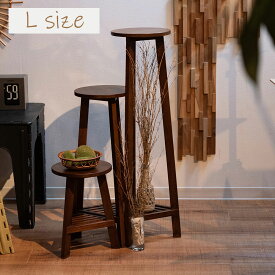 プランターベース Lサイズ 　ブラウン / ホワイト 東谷・RoomEssence【2025年6月度 月間優良ショップ受賞】