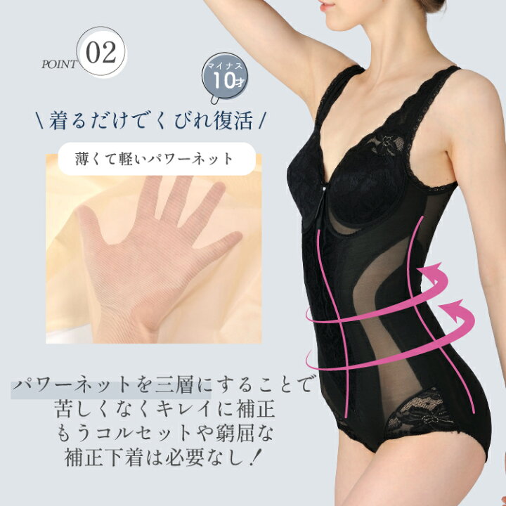 楽天市場】【返品交換可能】人気ボディスーツ タムラの補正下着 ハード 
