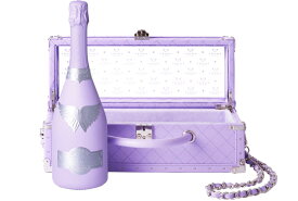 【最安値挑戦】 エンジェル ドゥミセック パープル ファーケース ハロウィン 12.5% 750ml シャンパン 送料無料