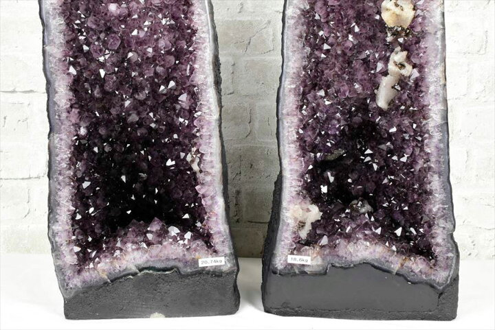 楽天市場】◇ペアドーム◇ アメジストドーム カペーラ ジオード ペア  