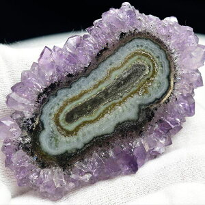 フラワーアメジスト スライス スタラクタイト 原石 ◆ウルグアイ・アルティガス産◆紫水晶|アメジストクラスター|原石|Artigas Uruguay|スタラクタイト|鍾乳石|天然石|パワーストーン