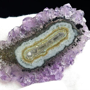 フラワーアメジスト スライス スタラクタイト 原石 ◆ウルグアイ・アルティガス産◆紫水晶|アメジストクラスター|原石|Artigas Uruguay|スタラクタイト|鍾乳石|天然石|パワーストーン