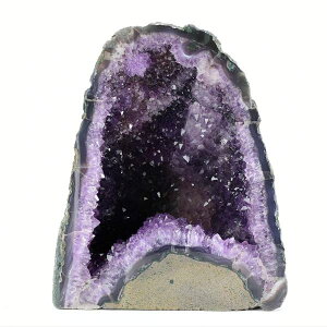 【激レア・背面セメント加工無し】純天然 アメジストドーム カペーラ ジオード ■約2.96kg■ ブラジル・リオグランデドスル州アメティスタドスル産 紫水晶|アメジスト|ドーム|原石|ク
