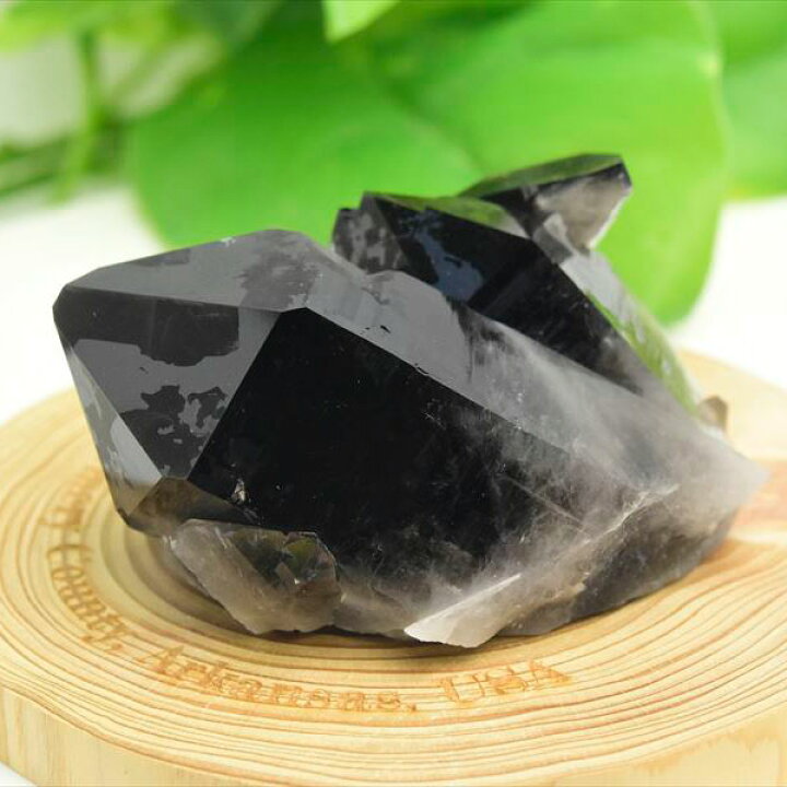 楽天市場】□アーカンソー州産□黒水晶 スモーキークォーツ クラスター 
