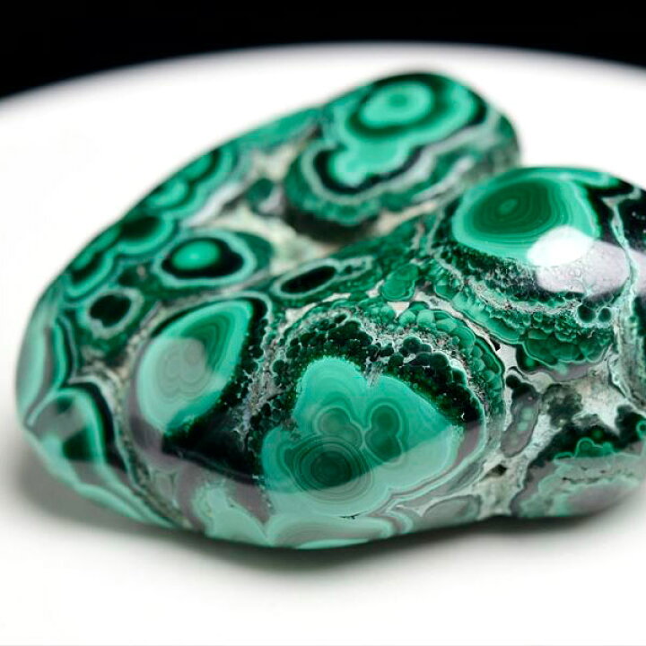 楽天市場】マラカイト 孔雀石 ポリッシュ 磨き石 置物コンゴ・カタンガ  